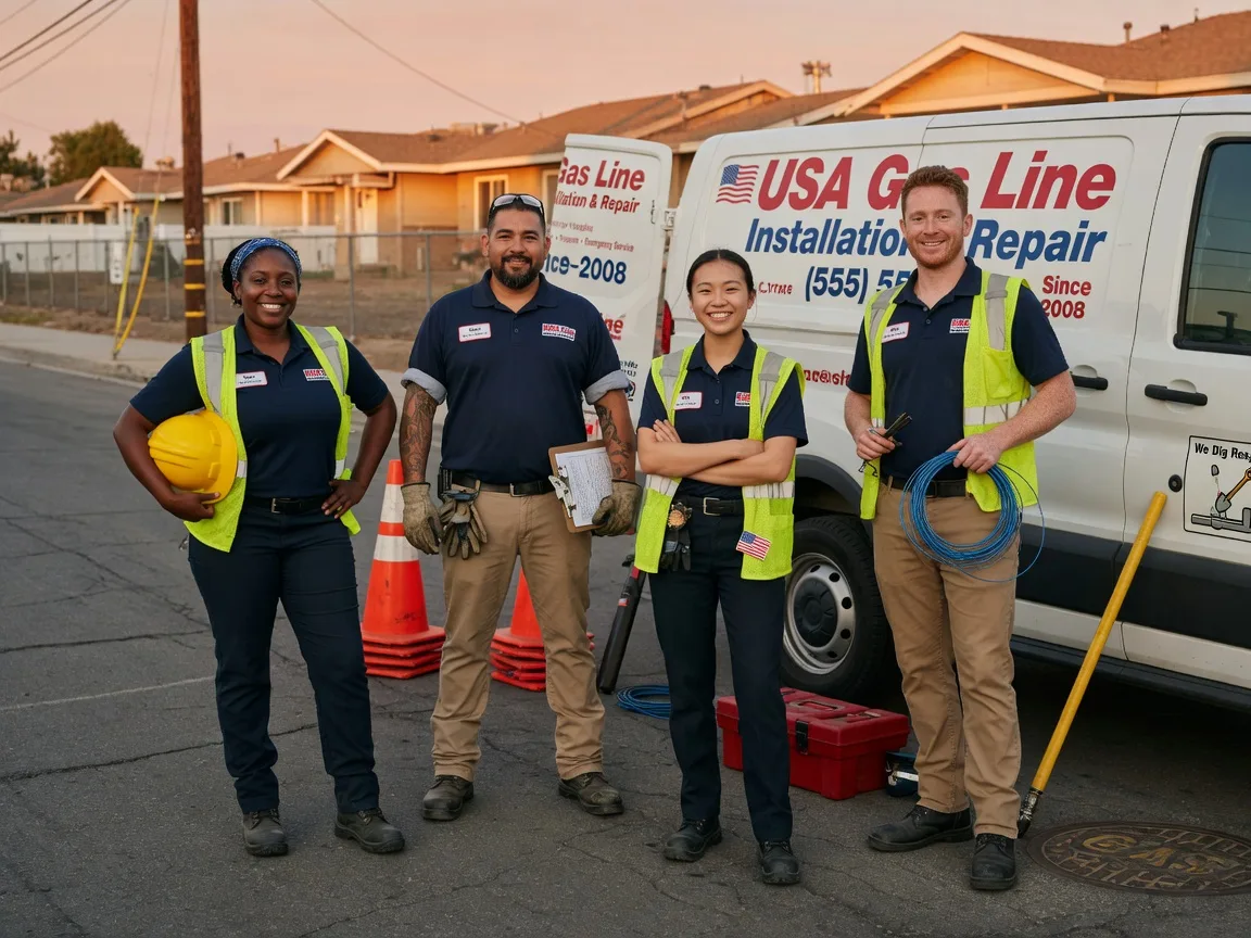 Gas Line Installation company in Blairstown, IA
